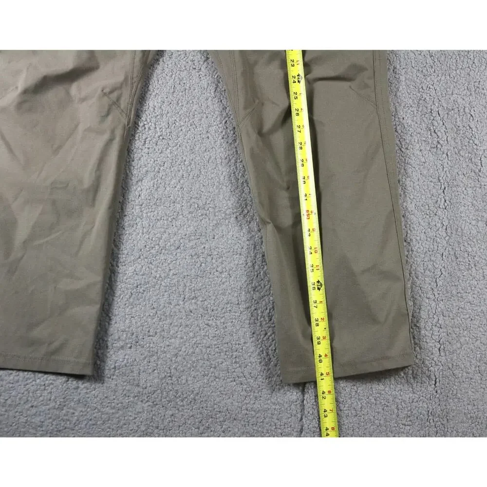 Kuhl Mens Pants 42x30 Brown Khaki Rogue Silencr Hiking Outdoor